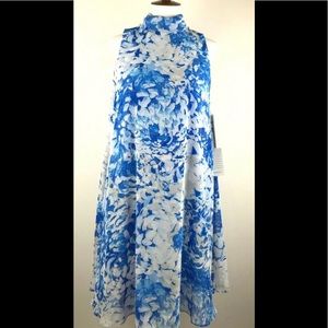 Eliza J Dress 2 Split Back A-line Trapeze Chiffon